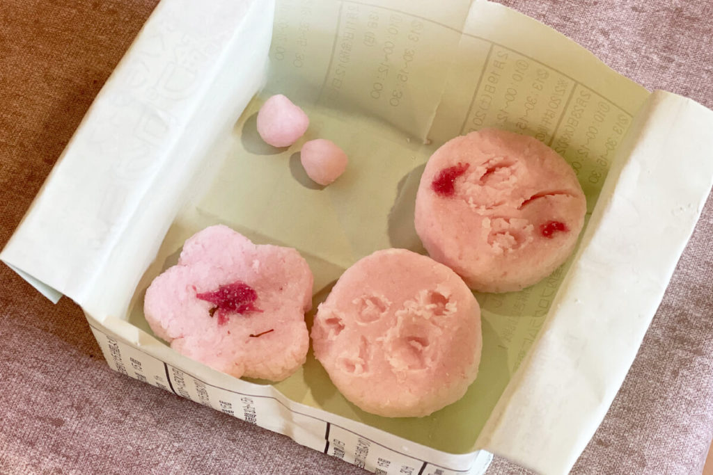桜の手作り石鹸